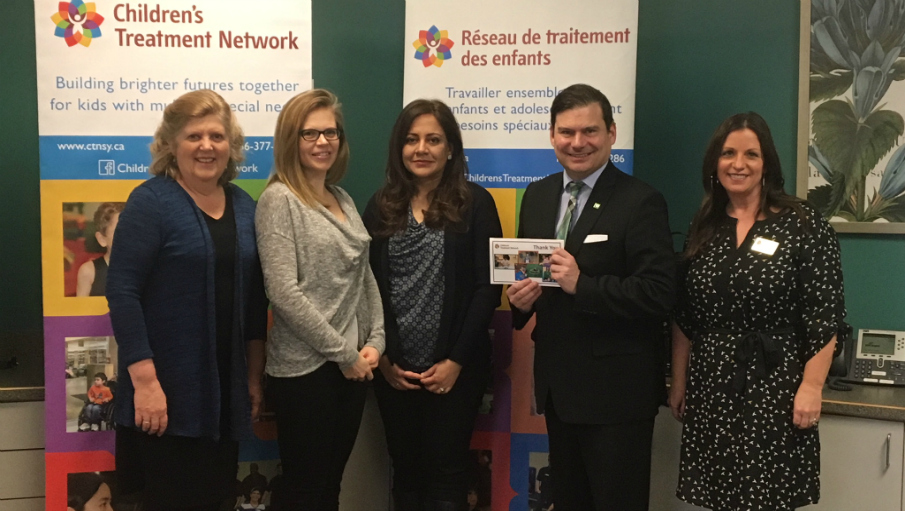  TD Bank Group has made a generous donation of $10,000 to CTN's Family Resource Program