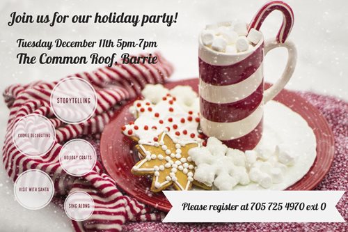 Barrie Inclusive Holiday Party