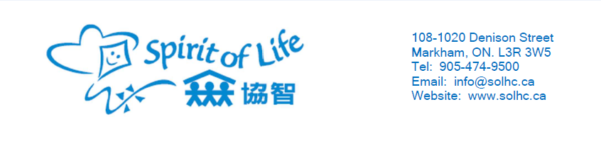Spirit of Life's Parent Support Group (Mandarin)  - Markham