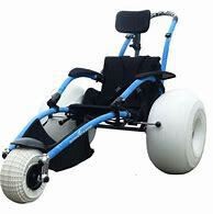 Hippocampe All Terrain Pediatric Wheelchair with beach wheels for inclusive family fun.