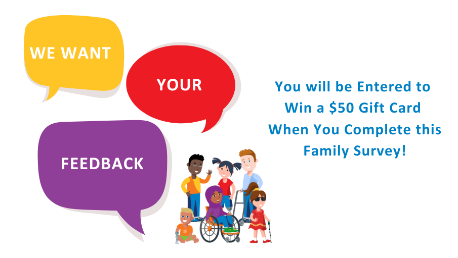 You will be Entered to Win a $50 Gift Card When You Complete this Family Survey!