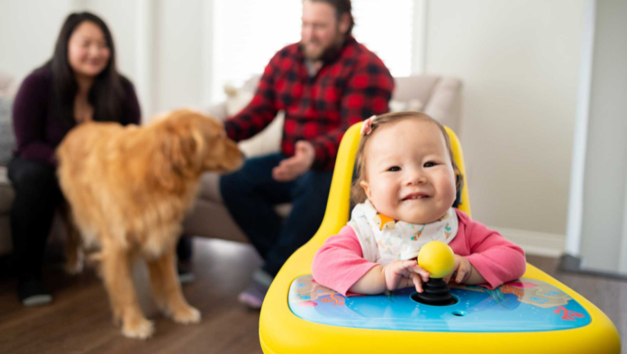 Inclusive Family Fun: Powered Mobility Device Allows Young Children to Move Themselves!