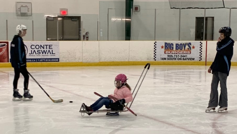Stay Active - Try Sledge Hockey or Adapted Skating this Winter