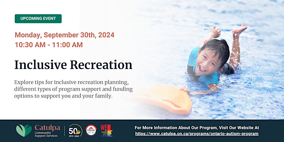 Catulpa (OAP)- Inclusive Recreation- Online