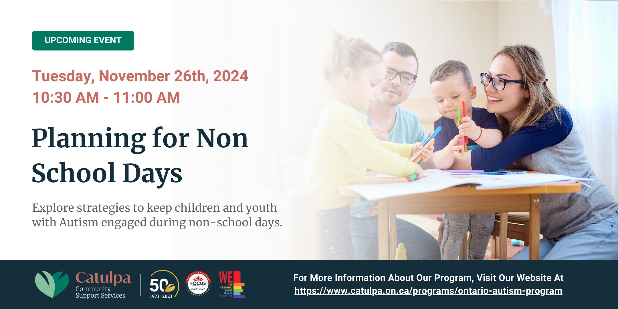 Catulpa-Planning for Non-School Days-Online