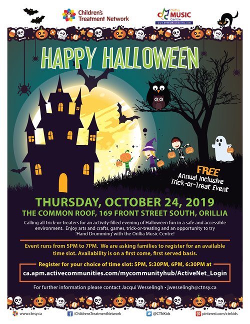 CTN's Annual Inclusive Halloween Party - Orillia