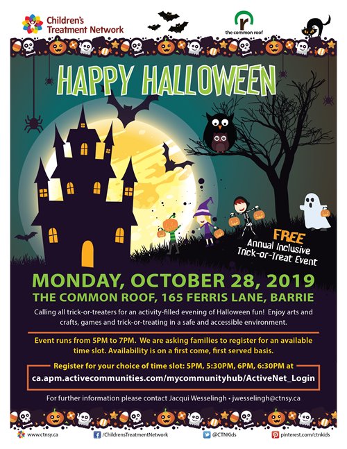 CTN's Annual Inclusive Halloween Party - Barrie 