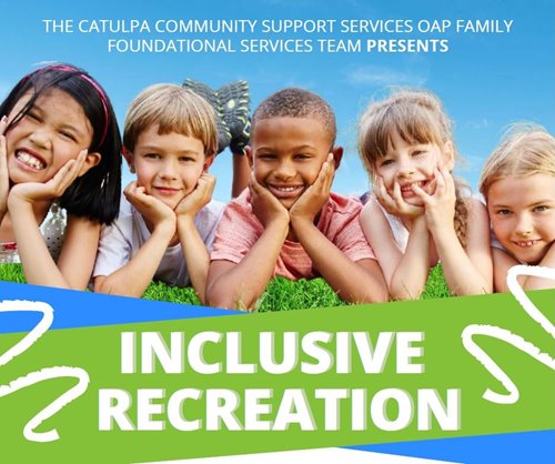 Catulpa - (FFS) Inclusive Recreation Information Session - Online