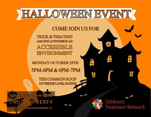 CTN Inclusive Halloween Event- Barrie