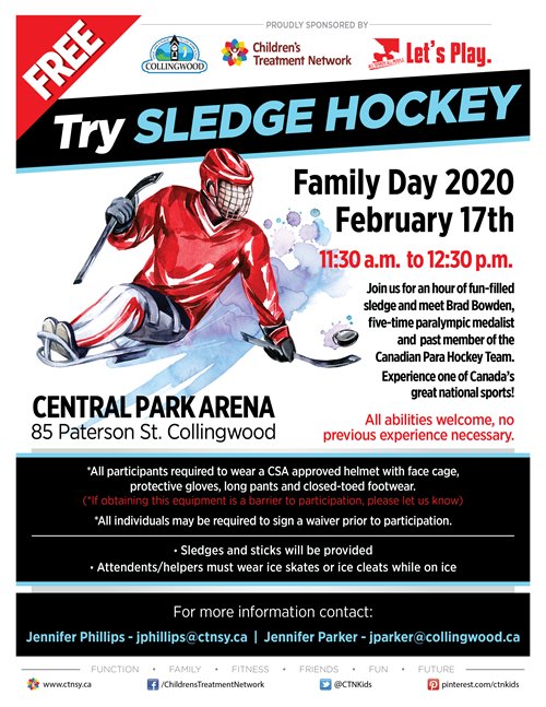 Try a Sledge Event - Collingwood 