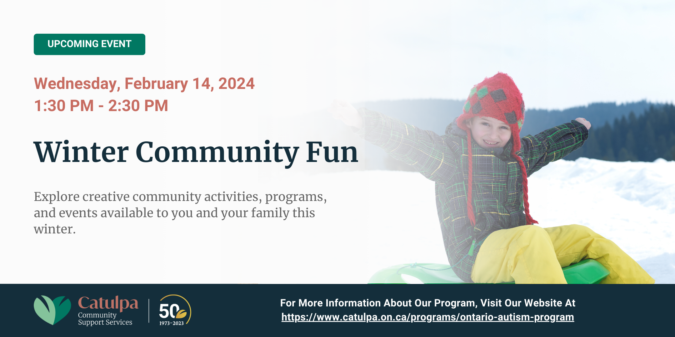 Children's Treatment Network - Catulpa (OAP) - Winter Community Fun ...