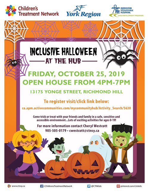CTN's Inclusive Halloween Trick or Treat Event - Richmond Hill 